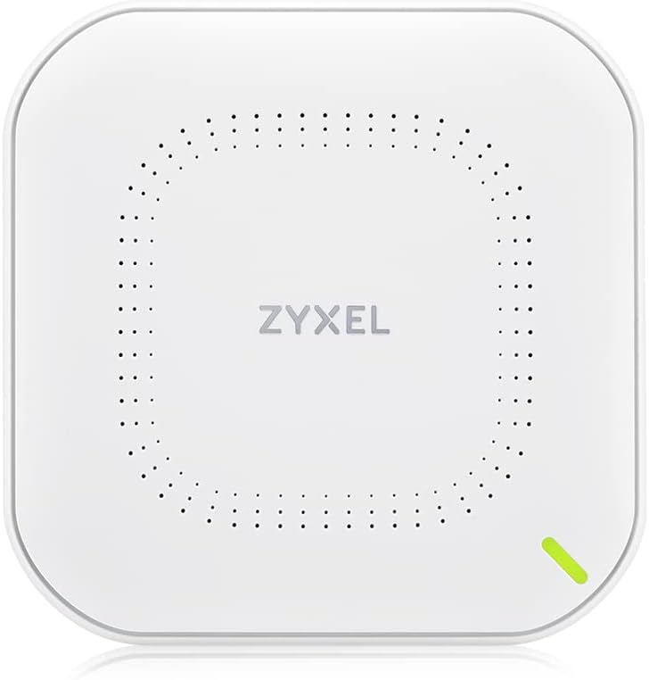 Zyxel WiFi 6 AX3000 Wireless Access Point | 2.5GbE | Mesh, Seamless Roaming, MU-MIMO | WPA3-PSK Security | Cloud, App or Direct Management | PoE+ or AC Powered, Adapter Included [NWA50AX PRO]