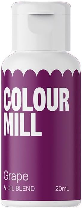 Colour Mill Oil Blend Food Colouring Grape: Next Generation Oil Based Food Colours - 20 ml