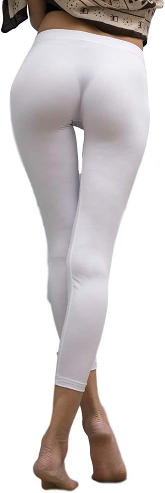 Lazutom Women Lady Sexy Ice Silk Transparent See Through Pencil Pants Leggings