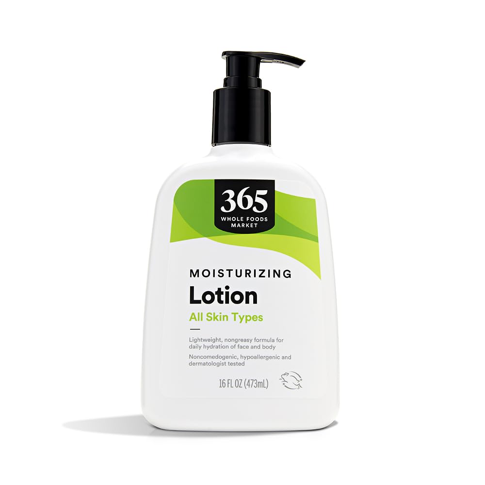 365 by Whole Foods Market, Moisturizing Lotion for Face & Body, All Skin Types, 16 Fl Oz