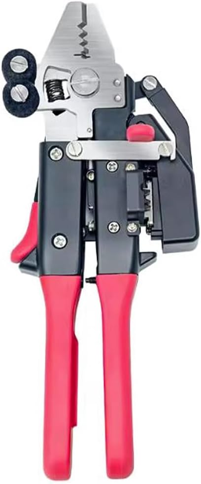 Versatile Fighter Fiber Optic Stripper & Cutters Pliers, Signal fire MC-16 Integrated Fiber Stripper & Cleaver, for Wire Stripping Cutting & Cleaning, Fiber Cable Stripping Tool for Technicians