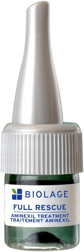 Biolage Full Rescue Aminexil Hair Treatment, Helps Reduce the Rate of Hair Loss, Enriched With Rosemary Oil & Niacinamide, For Breaking & Falling Hair, 6 x 10ml