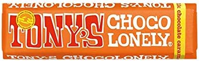 Tony's Chocolonely Milk Chocolate Caramel & Sea Salt Bar - 47g, 5