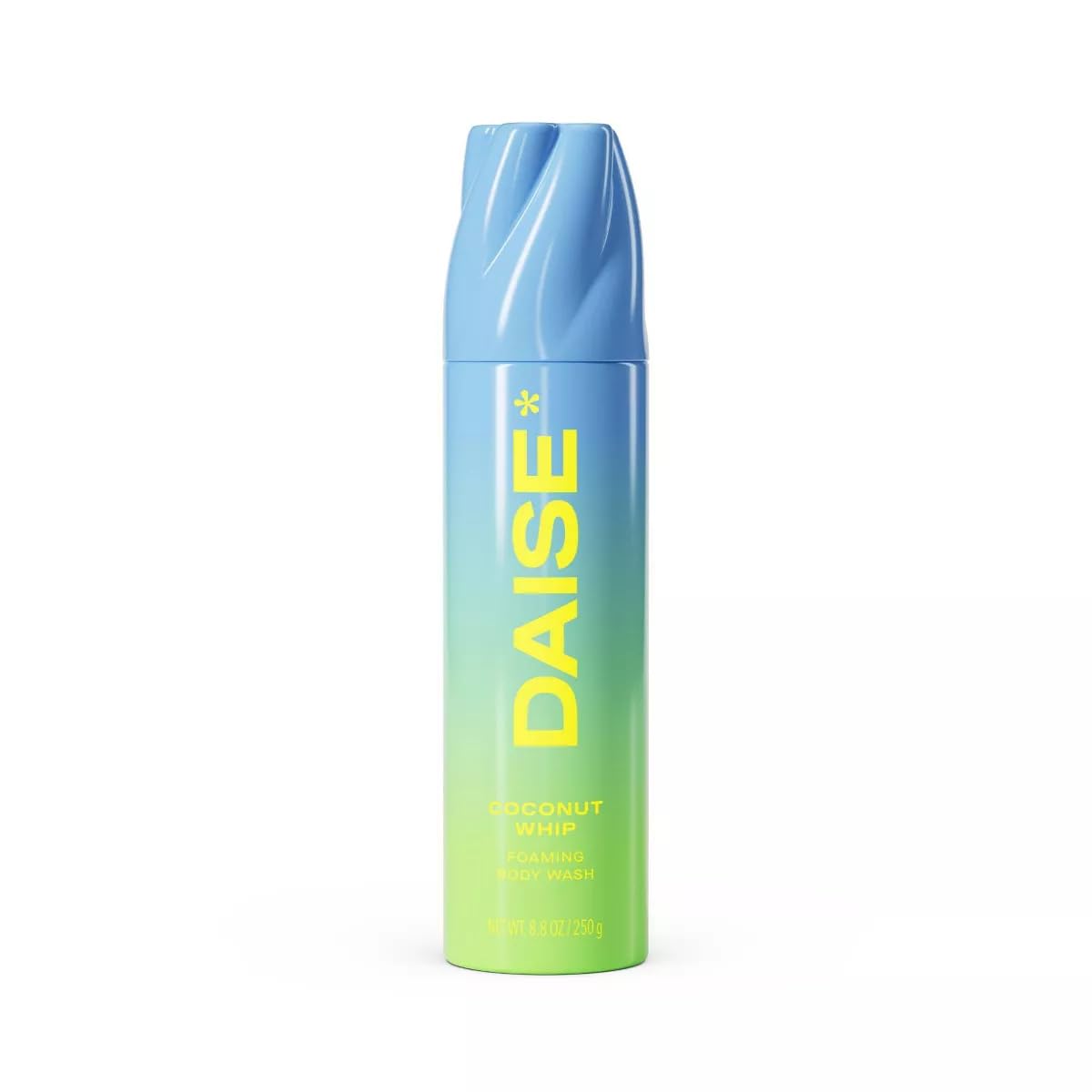 Daise Coconut Foaming Body Wash, Gentle Clean, 8.8 fl oz