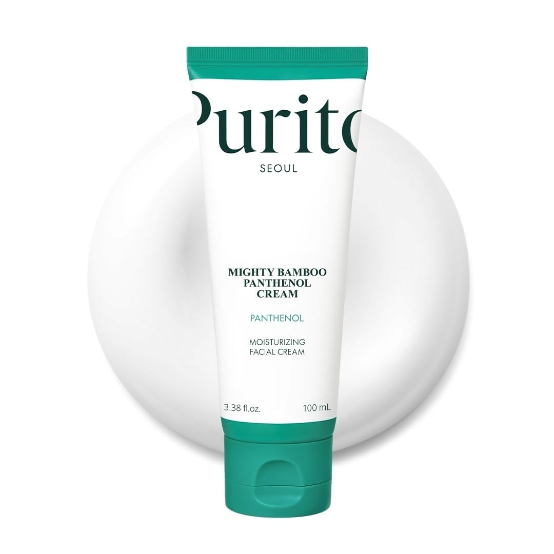 PURITO Panthenol 10% Barrier Cream for Sensitive Skin, 3.38 fl.oz