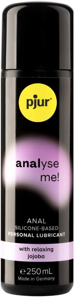 pjur Analyse me! Relaxing - Silicone-Based Personal Lubricant for Comfortable Anal Sex - Extra-Long Lubrication (250ml)