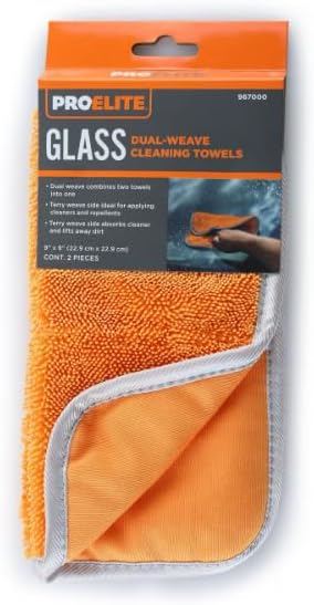 ProElite Professional Clear View Towels, Perfect Size (Pack of 2) Medium