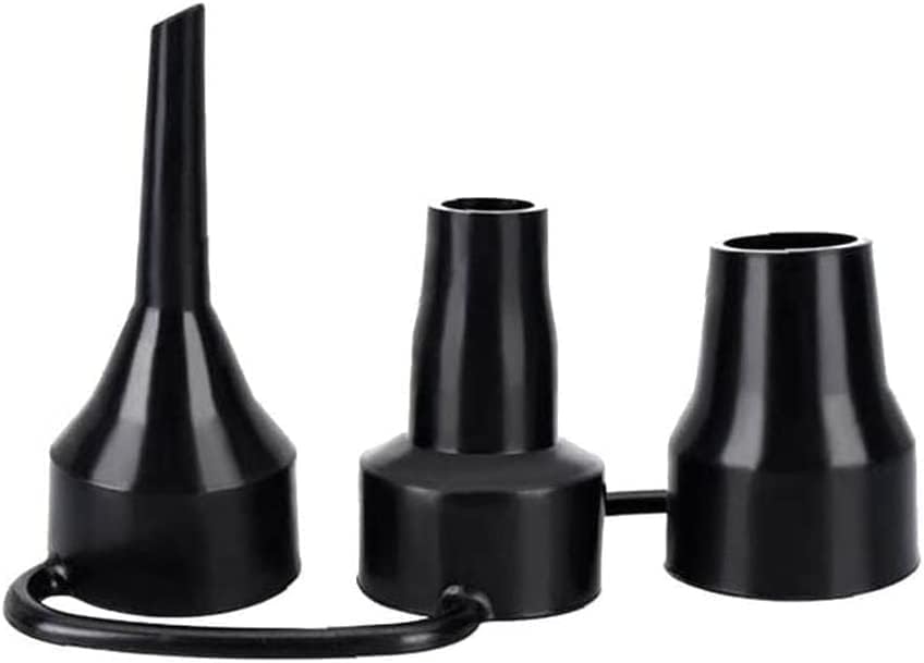 Air Pump Replacement Nozzles, Plastic Pump Nozzles, 3 Sizes Inflatable Pump Head, Air Pump Inflator Adaptor Accessory for Partial Air Bed, Air Mattress Air Mattress