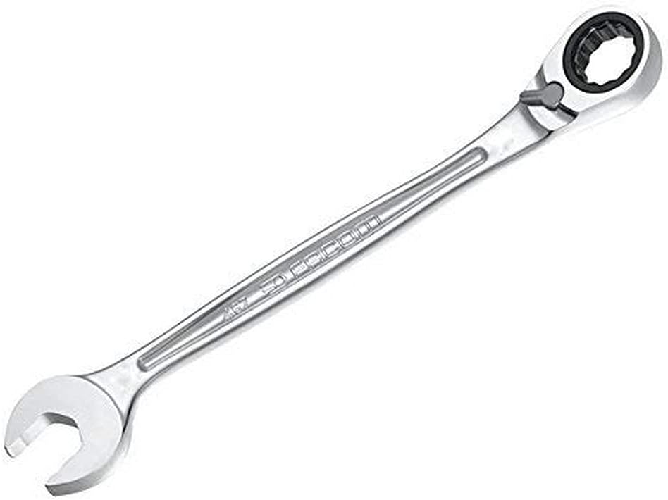 Facom B06ZZJMGJH FCM467B13 467B.13 Anti Slip Combination Ratcheting Spanner 13mm, Multi, One Size
