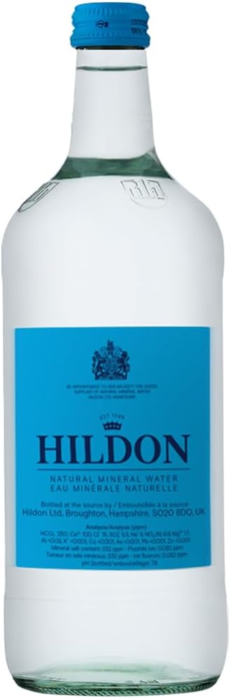 Hildon Delightfully Still Mineral Water Glass Bottles 750ml (Pack of 12)