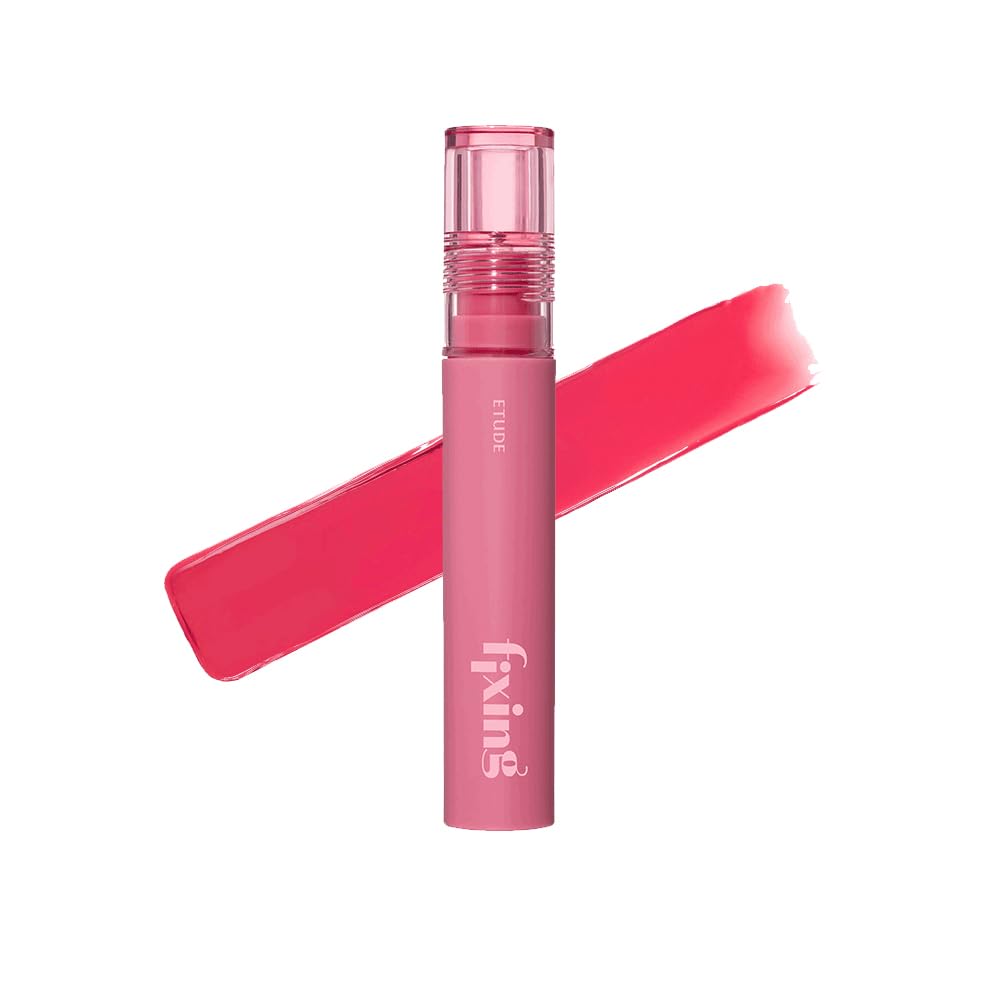 ETUDE Fixing Tint, #10 Smoky Cherry, Matte Liquid Lipstick, Long-Lasting