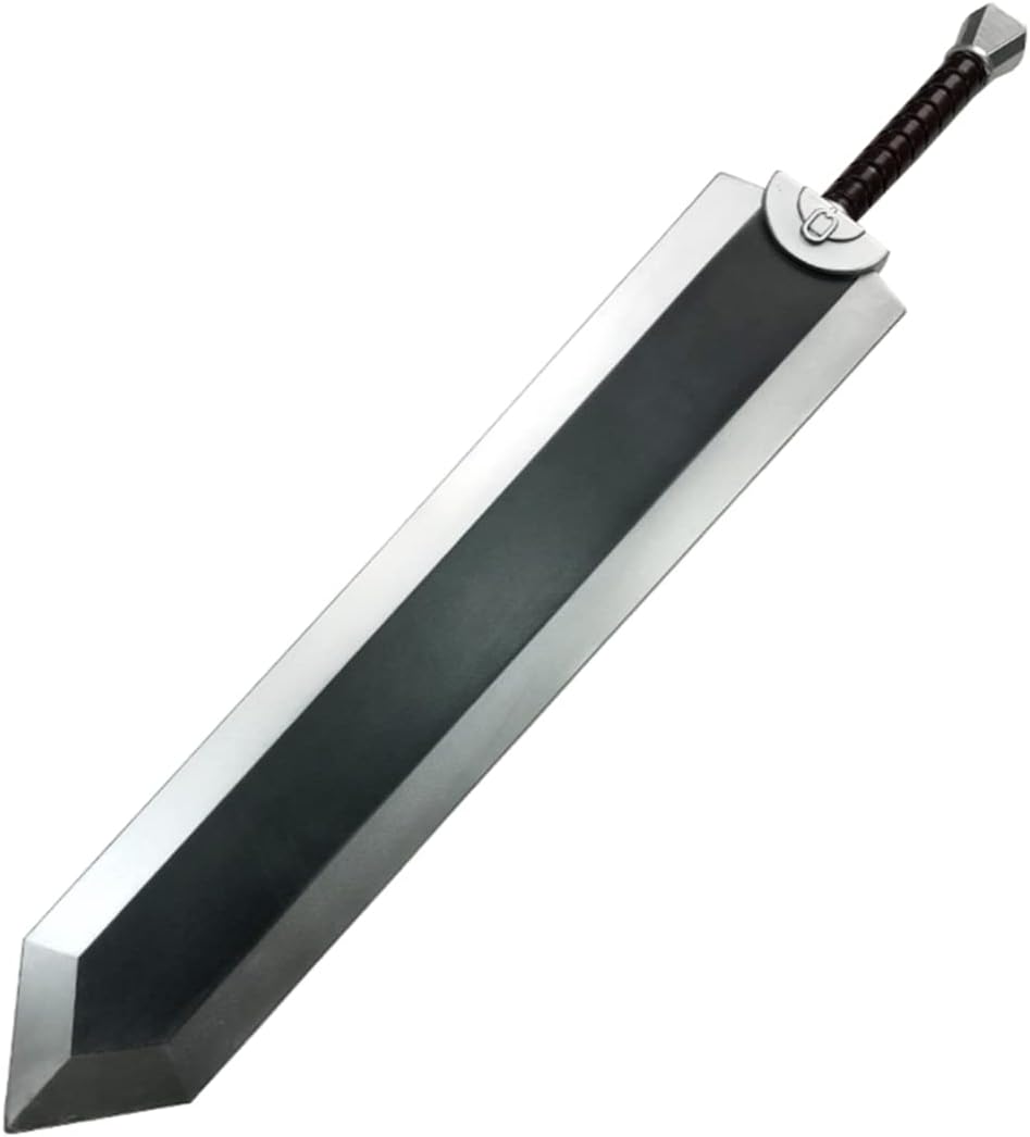 damdos Halloween Prop Berserker Cosplay Guts Dragon Chopping Sword Black Great Sword Role Play Birthdays Gifts