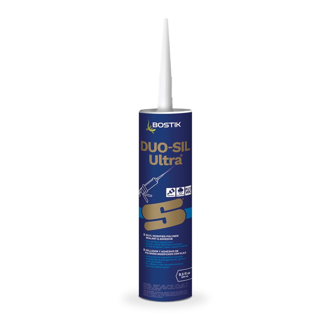 BOSTIK Duo-SIL Ultra White 9.5oz Advanced Hybrid Paintable - 1 Cartridge