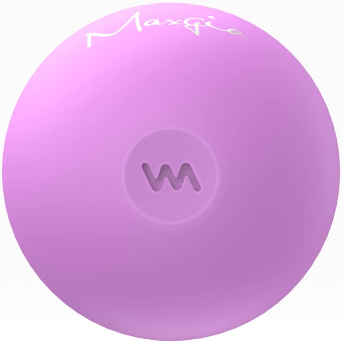2" Mini Massage Ball, 5 Speeds Vibrating Massage Roller Ball for Palm, Hand, Foot, Leg, Neck, Back, Trigger Point Muscle Therapy Ball for Myofascial Release, Plantar Fasciitis, Purple