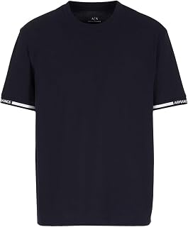 Armani Exchange Men's Logo Brand Short Sleeve T-Shirt