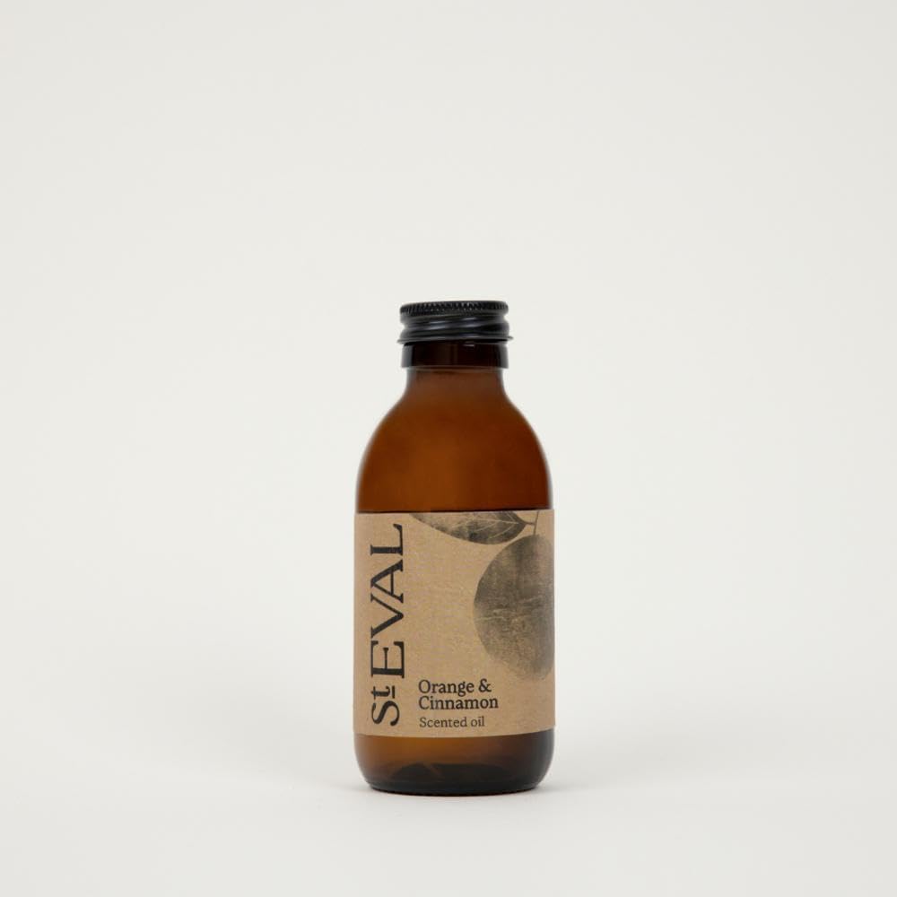 St. Eval Orange & Cinnamon Scented Reed Diffuser Refill 150ml - Home Decor & Office - Fragrance Oil - Orange & Cinnamon