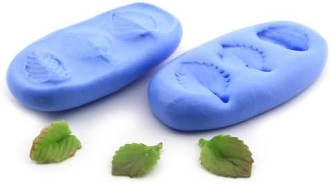 MyTinyWorld Dolls House Miniature 2 Part Common Leaf Reusable Silicone Mould