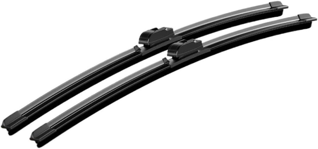 Front wiper blades For Cherokee XJ KJ KK KL 1998-2019 Front Windshield Wiper Blade(KL (2013-2019),Black)