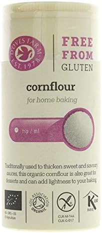 Doves Farm Organic Corn Flour 8 Tubes (Pack of 8,Total 64 Tubes)