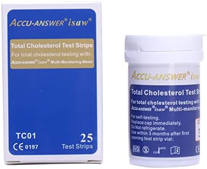 Accu-Answer isaw Blood Cholesterol Test Strips (25pcs)