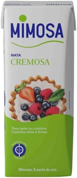 Mimosa' Nata Whipping Cream 200ml pack of 3