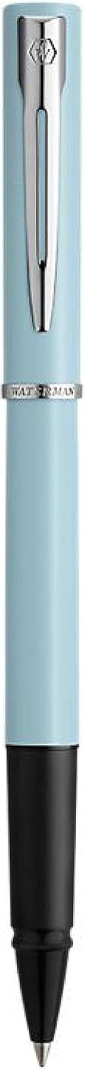 Waterman Allure Rollerball Pen | Baby Blue Pastel Lacquer | Fine Point | Black Ink | With Gift Box