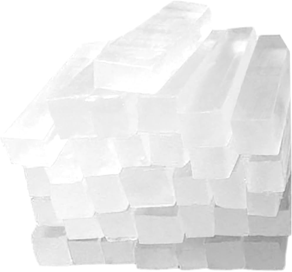 Sewroro Clear Soap Base DIY Handmade Soap Base Moisturizing Melt and Pour Glycerin Soap Base for Crafting and Soap Making 0.55LB
