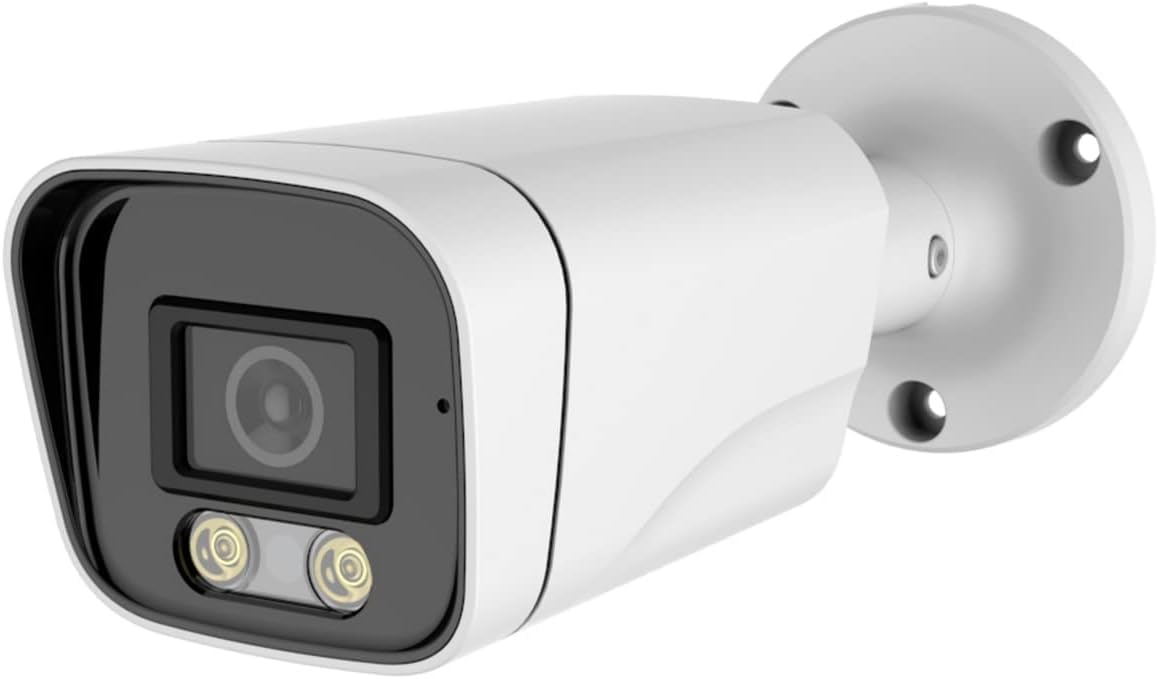 5MP Bullet TVI CCTV Security Analog Camera, 2.8mm Lens, 100° Wide Viewing Angle Outdoor, (Quadbrid 4-in1 HD-CVI/TVI/AHD/CVBS), Full Metal, ONLY Compatible with 5MP and 8MP DVR