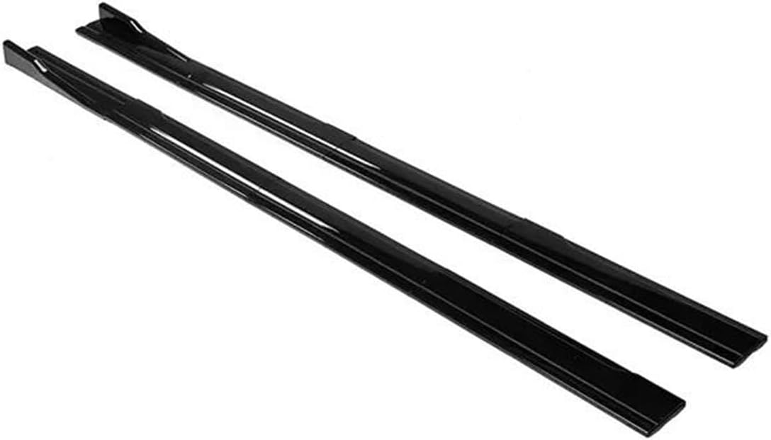 Body skirt Lip winglets Side Skirts Extension Rocker Splitters Diffuser Winglet Wings For VW For GOLF MK7 MK7.5 For GTI GTD R MODELS 2014-2019(Glossy black)