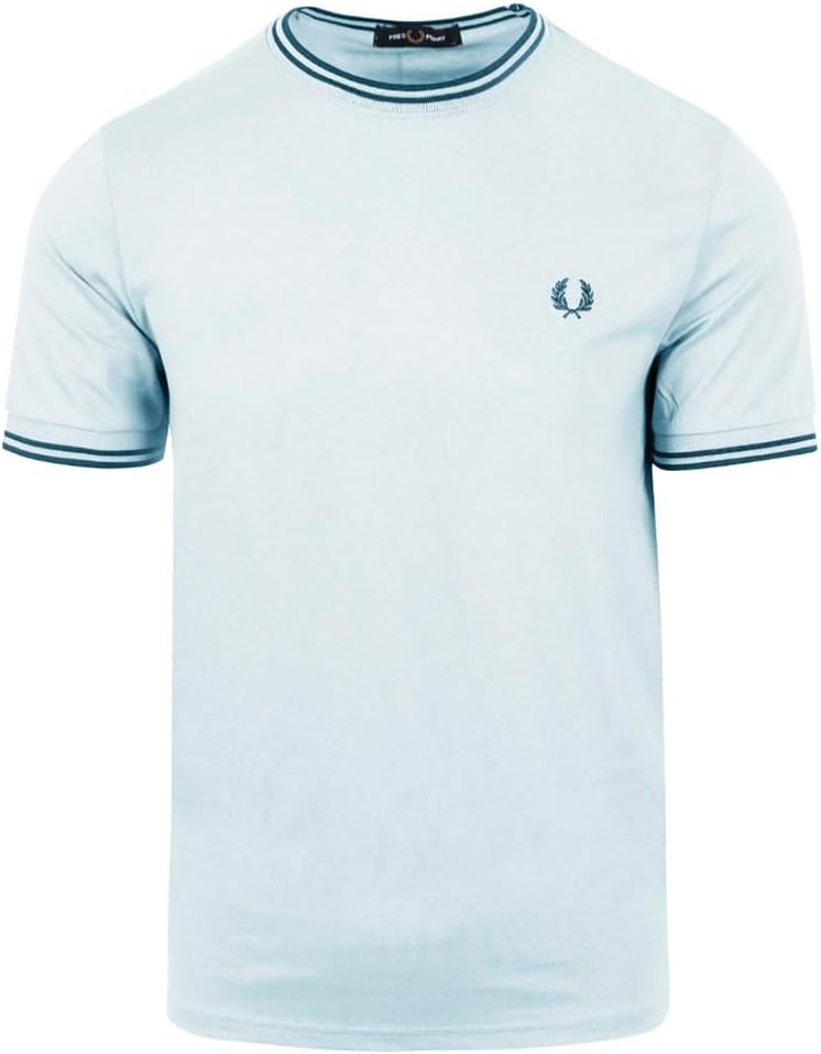 Fred Perry T-Shirt m1588 v08 lgice/mdnghblue