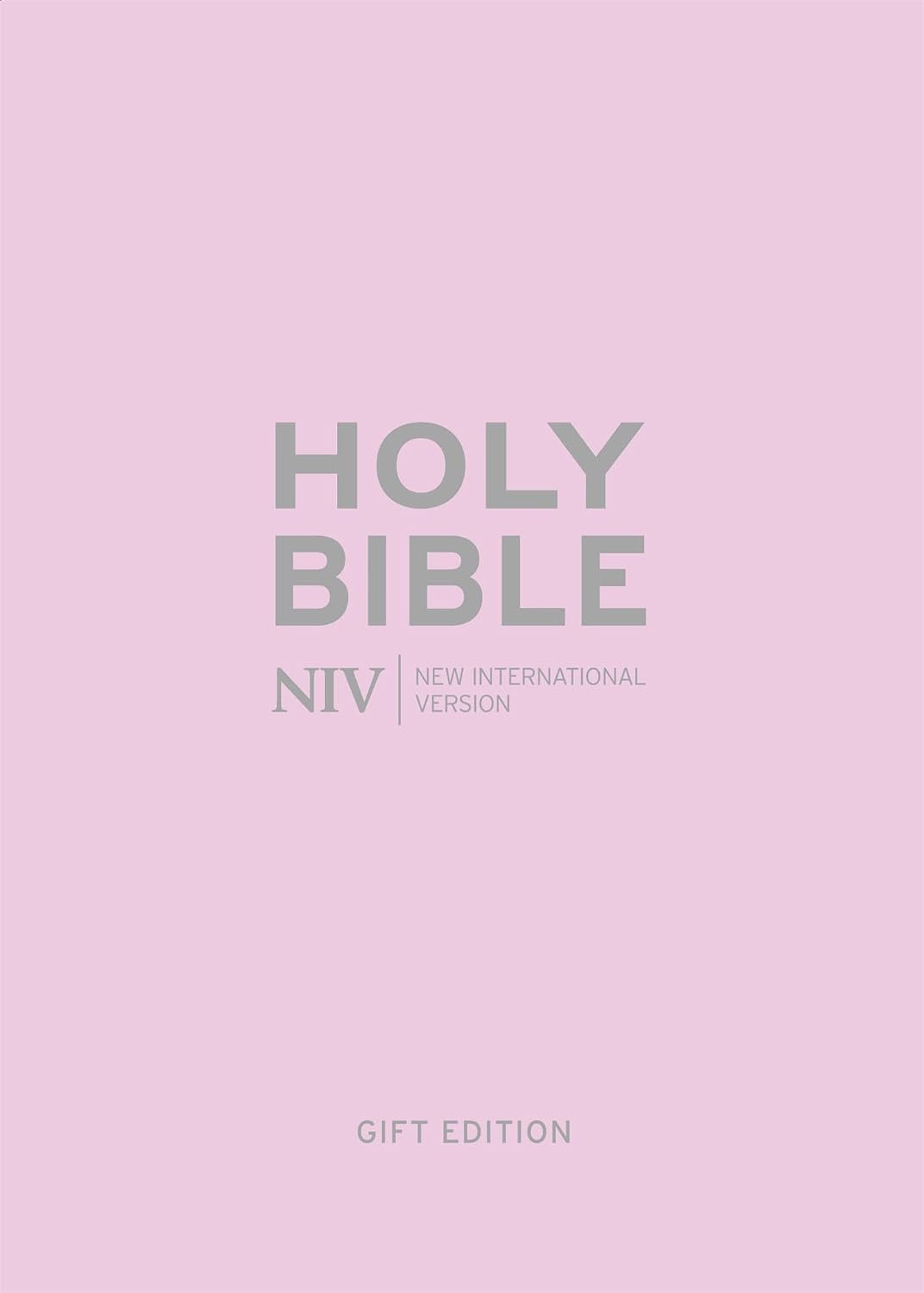 Holy Bible: New International Version (Pink Soft-tone Bible)