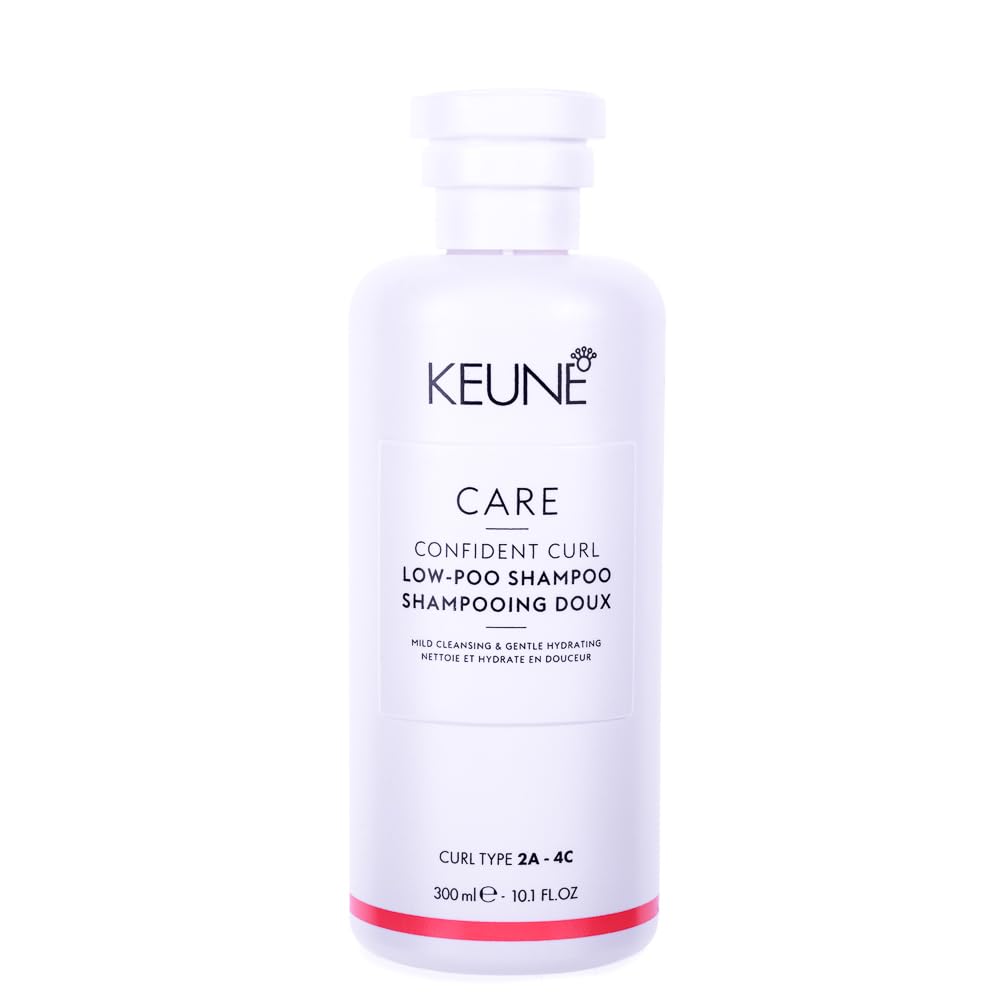 KEUNE Care Confident Curl Low Poo Shampoo, Sulfate-Free, 10.1 Fl Oz
