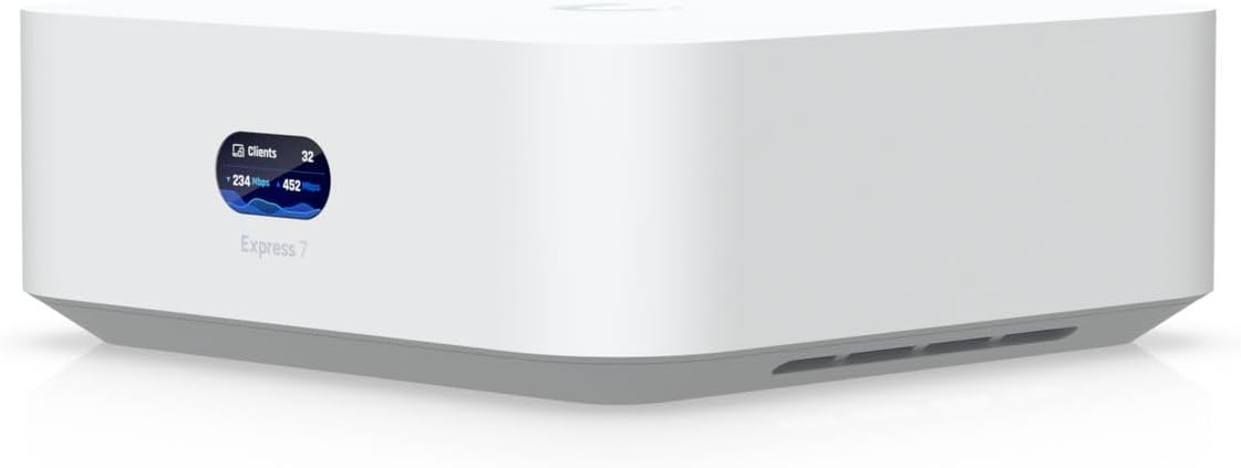 Ubiquiti UniFi Express 7 gateway/controller 10, 100, 1000, 2500, 10000 Mbit/s