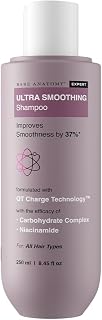 Bare Anatomy Ultra Smoothing Hair Shampoo | Restores Smoothing & Texture by 27% | Dry & Frizzy Hair | Paraben & Sulfate Free | For Women & Men | 250ml