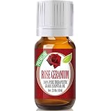 Healing Solutions 10ml Oils - Rose Geranium Essential Oil - 0.33 Fluid Ounces