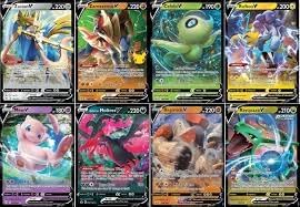 Pokemon V 5 Card Lot - Legendary & Mytical - Random Selection - Mew Rayquaza Victini