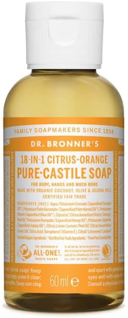 Dr. Bronner´S Citrus Liquid Soap 60 ml 60 g