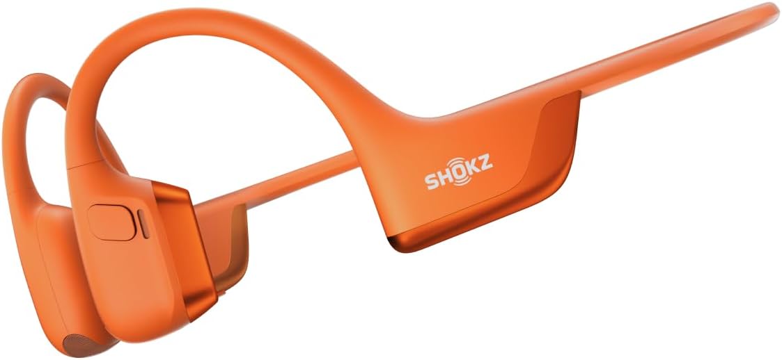 SHOKZ OpenRun Pro 2 Bone Conduction Bluetooth Sport Headphones, Orange