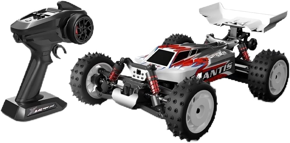 Joytopiaminds 50KM/h High-Speed RC Car, 2.4G Full-Proportional Control 4WD Brushed Motor Electric RC Off-Road Vehicle, All-Terrain Crawler for Adults & Enthusiasts - 1 Battery
