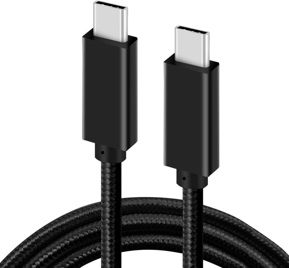 CBUS 5A 100W USBC Cable - 6.6ft USB C 3.2 Gen 2 10Gbps Power Delivery Monitor Cable - PD Docking Stations, Hard Drives, Compatible with MacBook Pro, iPad Pro