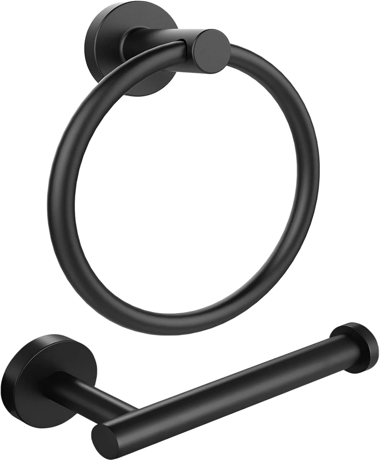 SINZUX Toilet Roll Holder Towel Ring, Wall Mounted Toilet Paper Holder