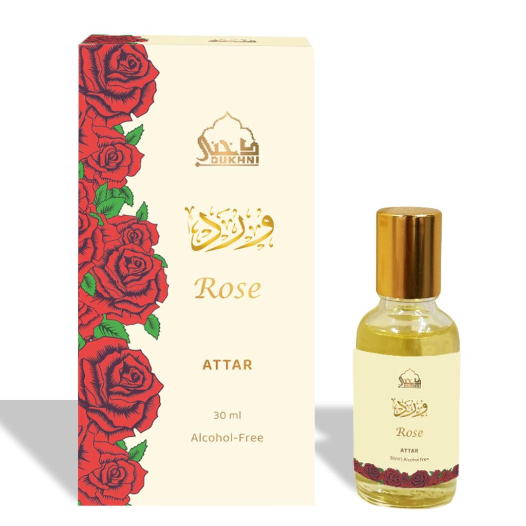 Dukhni Rose Attar Oil 30ml Arabic Attar Perfume oil | Islamic Gifts