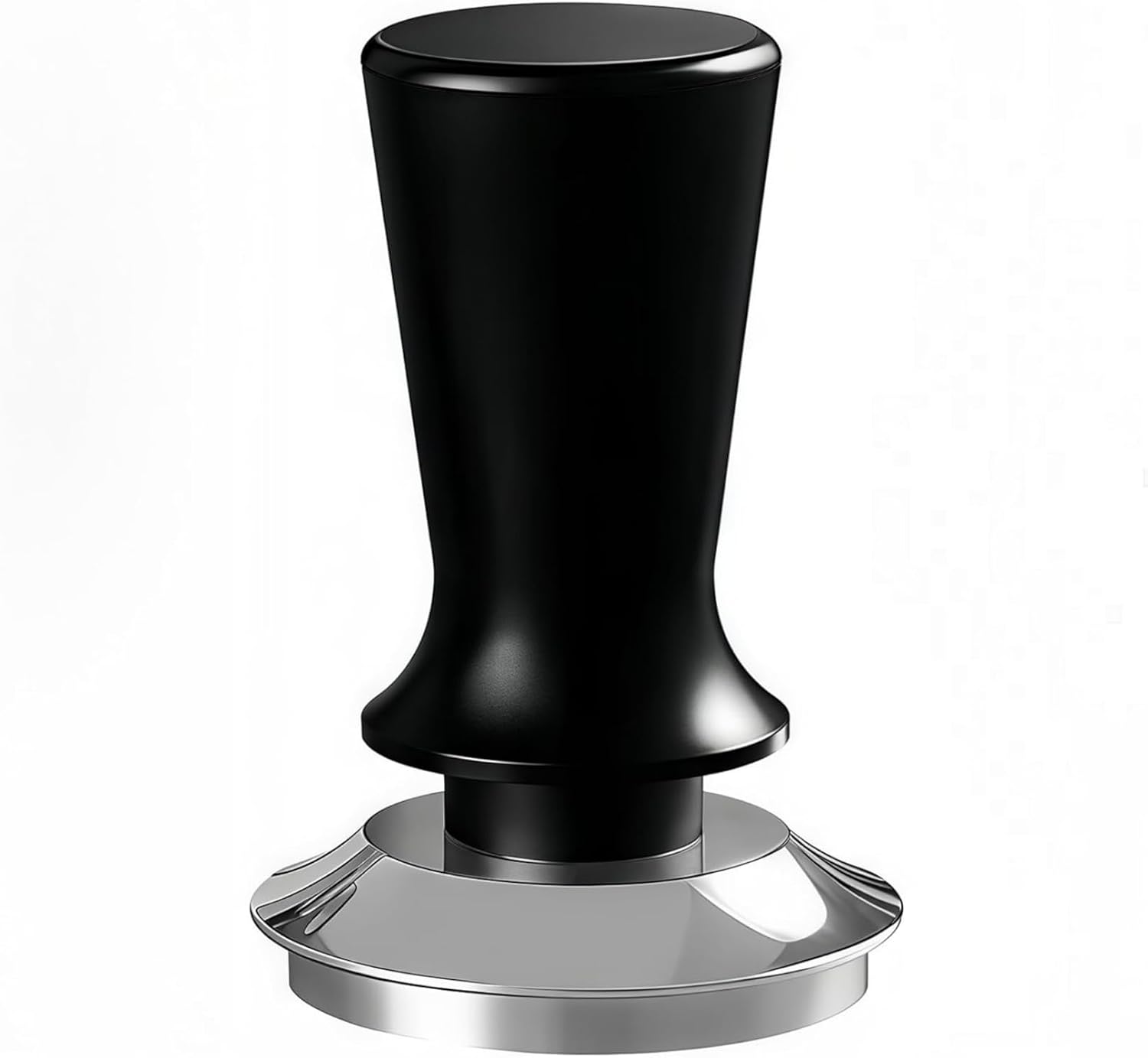 Coffee Tamper 58mm - Professional Stainless Steel Espresso Tamper for 58mm Portafilter, Heavy Duty Barista Hand Tamper with Non-Slip Grip