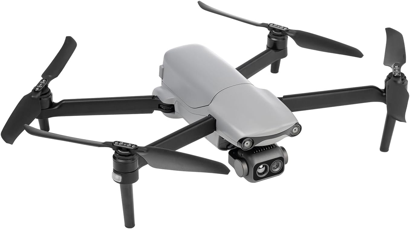 Autel Robotics EVO Lite 640T Enterprise, 640x512@30 fps T~hermal Imaging,1/2'' CMOS 48MP Visible Camera,16x Digital Zoom, AI Target Recognition, Remote ID Supported, 40 Minutes, 12KM Transmission