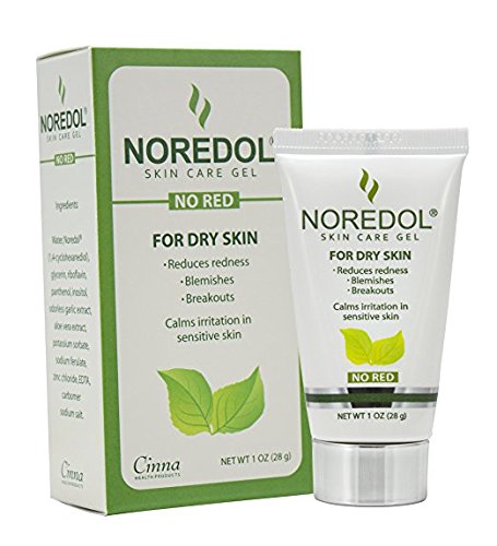 Skin Care Gel - Redness Relief Moisturizer for Dry Skin - Rosacea Treatment for Face - Soothes Prone Skin and Irritation - Fragrance Free 1 oz.