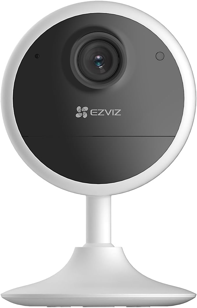 EZVIZ Battery Camera Indoor Wireless, 512GB Storage No Subscription, Alexa Google Compatible, No Plug-in, App Control, Security Camera, 1080P, Motion & Human Detection, Night Vision, Two Way Audio-CB1