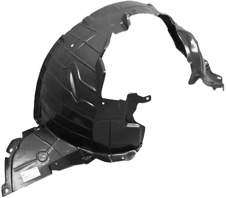 Parts N Go 2007-2012 Versa Fender Liner RH Passenger Side Splash Guard - NI1249114 63842-EL05B