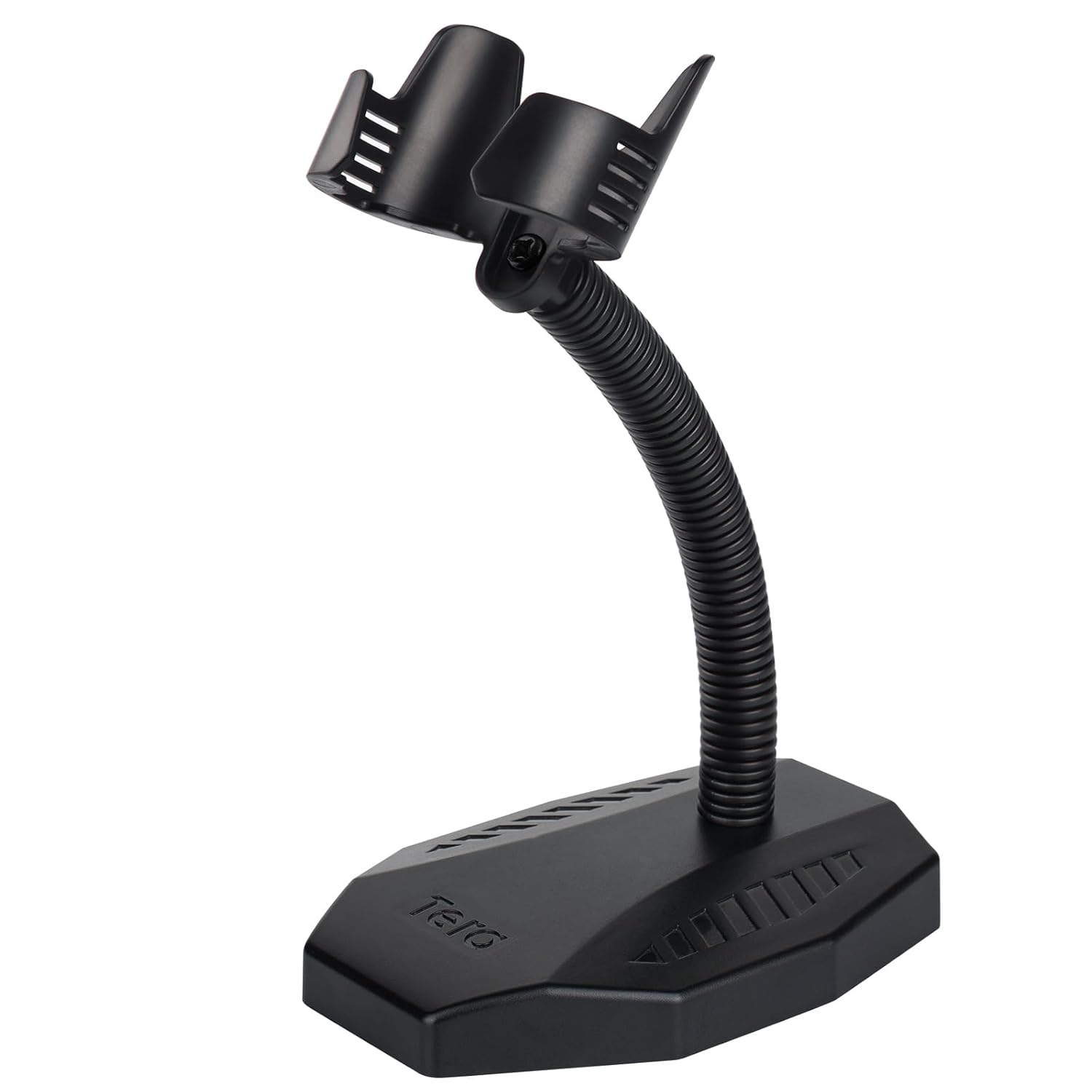 Tera Barcode Scanner Stand Universal, Hands Free Barcode Scanning Bar-Code Reader Cradle Holder, Angle and Height Adjustable Head, for Supermarket Retail Store Library Logistic Warehouse