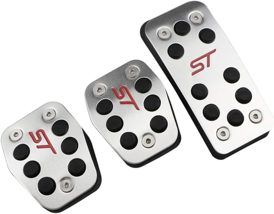 Car Pedal Cover Non Slip Accelerator Pedal Brake Pedal Accessories, Fit For Ford Focus 2 3 4 MK2 MK3 MK4 RS ST Kuga Escape
