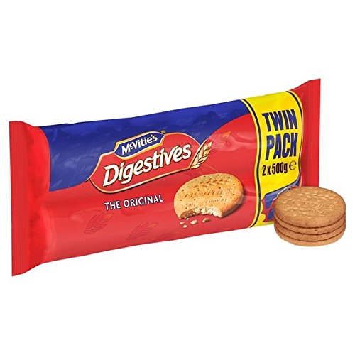 McVitie's Digestive Biscuits 2 x 500g